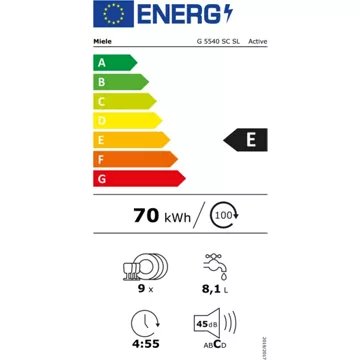 Lave vaisselle 45 cm MIELE G 5540 SC SL – Image 4