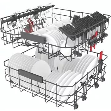 Lave vaisselle 60 cm WHIRLPOOL W3FD634 6ème Sens – Image 11