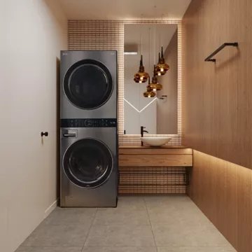 Lave linge séchant hublot LG F761TOWERB Washtower – Image 8